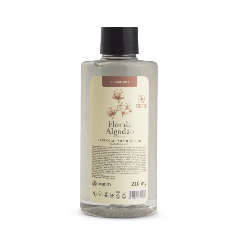 Essência para Difusor Flor de Algodão - Avatim