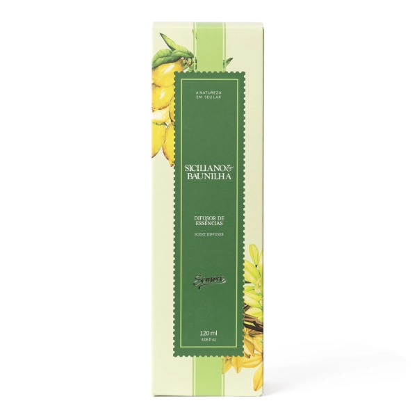 Difusor de Essências Limão & Siciliano 120ml Sensore - Avatim