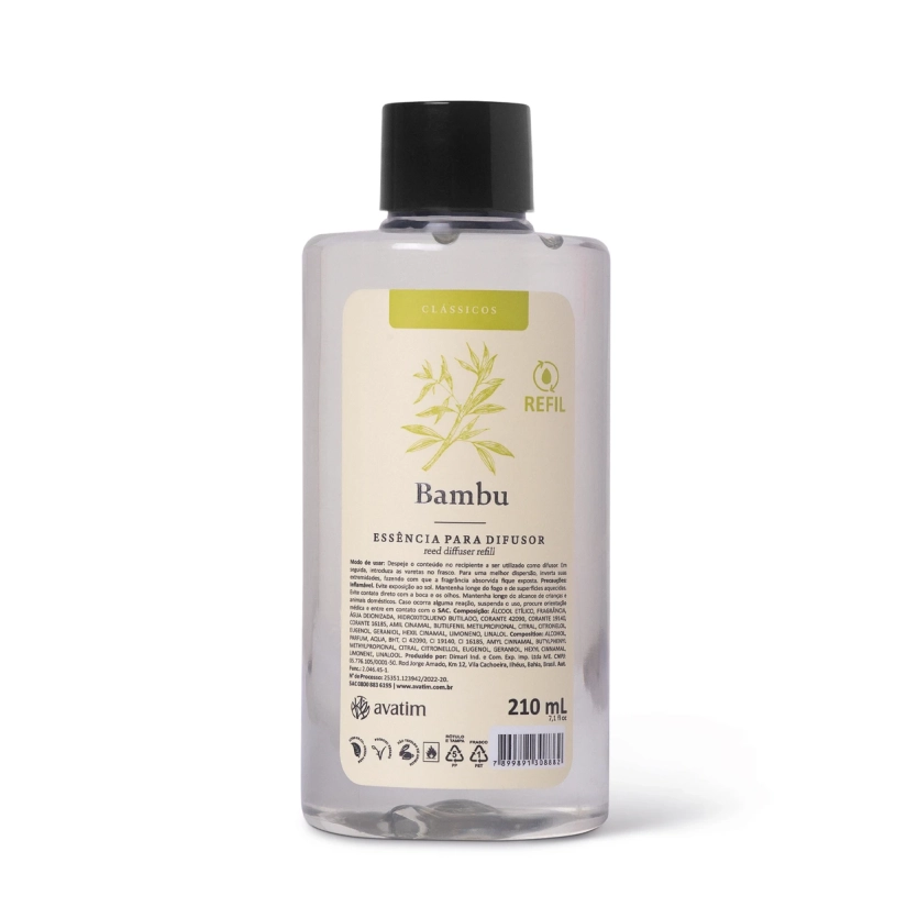 Essência para Difusor Bambu Âmbar - Avatim
