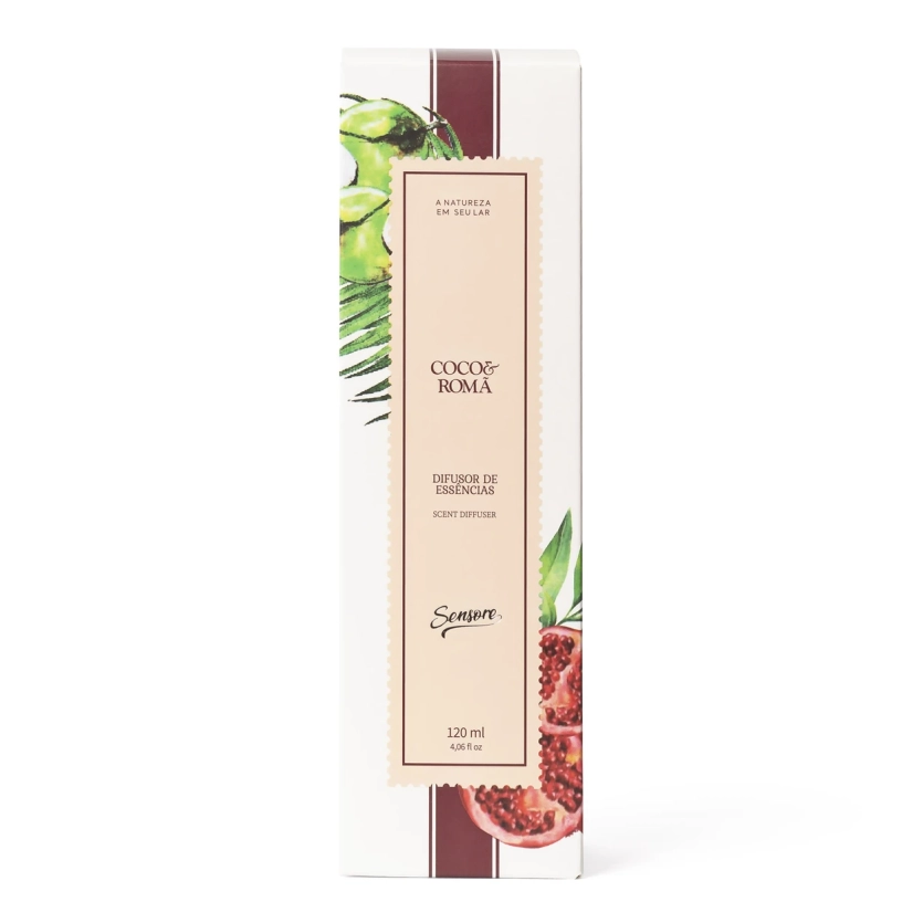 Difusor de Essências Coco & Romã 120ml Sensore - Avatim
