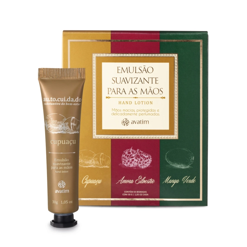 Kit Emulsão Suavizante para Mãos - Autocuidado - Avatim