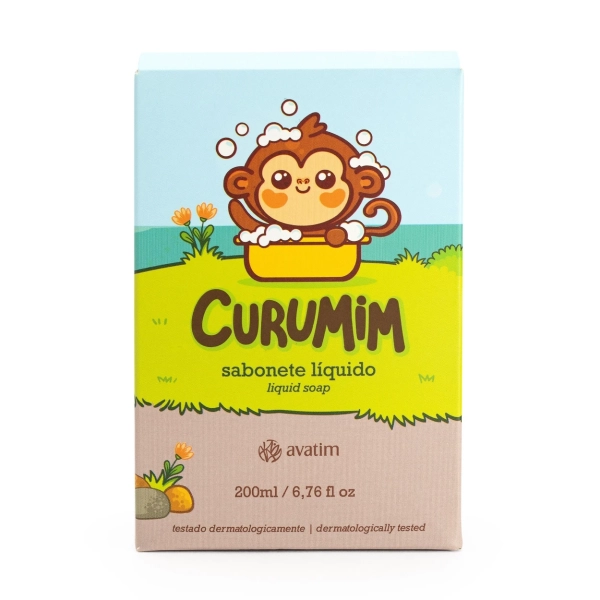 Sabonete Líquido Curumim 200ml - Avatim - Imagem 2