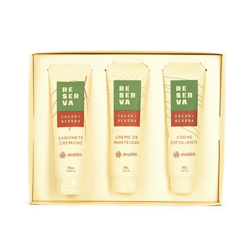 Kit Banho de Bem-Estar - Cacau & Ucuuba - Avatim