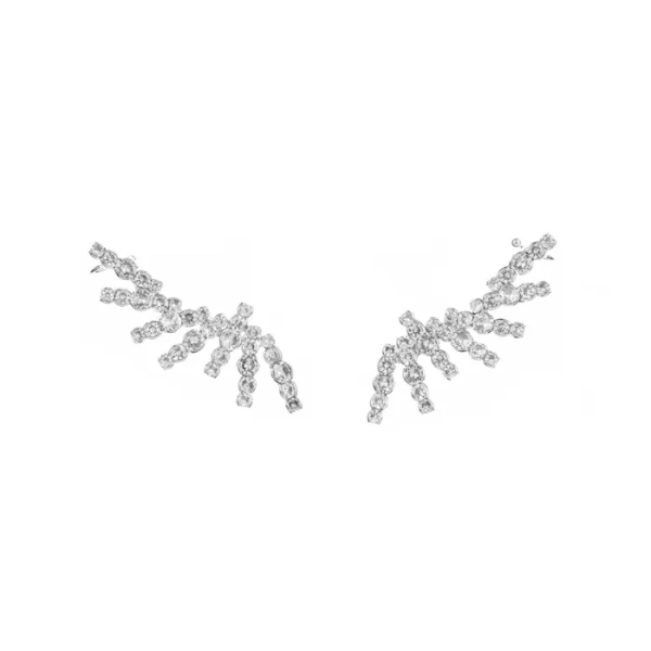 Brinco Earcuff Raios Zircônia - Imagem 3