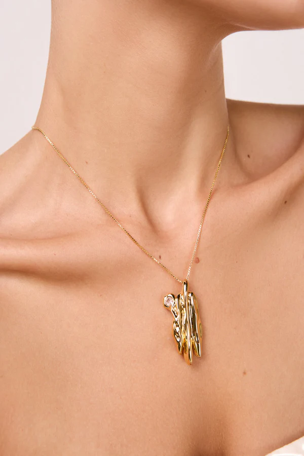 Colar Temporae Anna Prata - Banho a Ouro 18k e Prata 1000